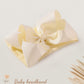 Doboi Baby Girl Headband - 12Pcs Nylon Hair Accessories With Big Ribbon Bows, Soft Lightweight Headbands For Baby Girls Infant N
