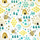 Bapronbaby Busy Bees Splash Mat - Waterproof Catch-All For Under High Chairs, Floors, Tables, Playtime Or Arts & Crafts - Machin