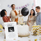 Sonogram Picture Frame Countdown Weeks For Dad - Pregnancy Announcements Ideas Sign - Standard 4'X3' Ultrasound Photo - Gender