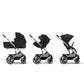 Balios S Lux 2 Stroller - Silver Frame And Moon Black Seat