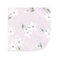 Hudson Baby Unisex Baby Flannel Cotton Washcloths, Purple Dainty Floral 12 Pack, One Size