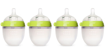 Comotomo Four Pack Bottle 150Ml/5Oz., Green