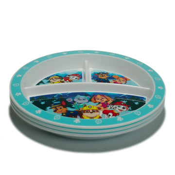 Playtex Baby Paw Patrol, Separated Toddler Feeding Plate - Teal, 3 Count