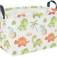 DDBASKET Dinosaur Baskets Kids Storage Basket Baby Gift Basket Rectangular Cute Toy Storage Bin Box Organizer Book Shelf Bins Di