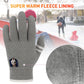 Pkween Winter Gloves For Toddler Kids - 3 Pairs Boys Girls Soft Warm Wool Lined Gloves Full Finger Children Thermal Knit Gloves