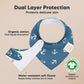 Keababies 8-Pack Organic Baby Bandana Drool Bibs For Boys Girls - Soft Cotton Drooling & Teething Bibs For Infants,Toddlers, Sup