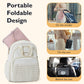 Mommore Portable Changing Pad For Newborn Expandable Diaper Changing Pad With Wipes Pockets Water Resistance Baby Changing Pad F