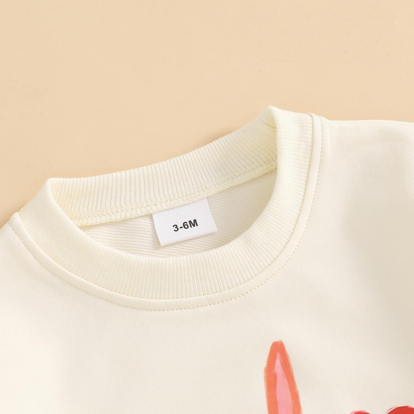 Newborn Valentines Day Outfit Girl Baby Sweatshirt Romper Long Sleeve Bubble Onesie My First Valentines Day Baby Girl Outfit (V-