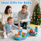 Baby Toys 6-12 Months, Press & Glow & Spin Infant Toys, Cause and Effect Baby Musical Toys Educational Toy for 1 Year Old, 1st B