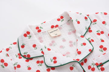 Acestar Toddler Baby Girl Pajama Set, Boys Long Sleeve 100% Cotton Sleepwear 2 Piece Pjs Set For Kid - Button Down Loungewear (W