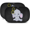 Caramaz Car Window Shade For Baby With Certified Uv-Protection 2 Pack - 20'X12'