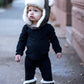 7Am Baby Hat & Mittens Set - Unisex Vegan Sherpa Lined Hat & Mittens For Newborn, Waterproof, Soft & Warm Baby Winter Hat & Glov