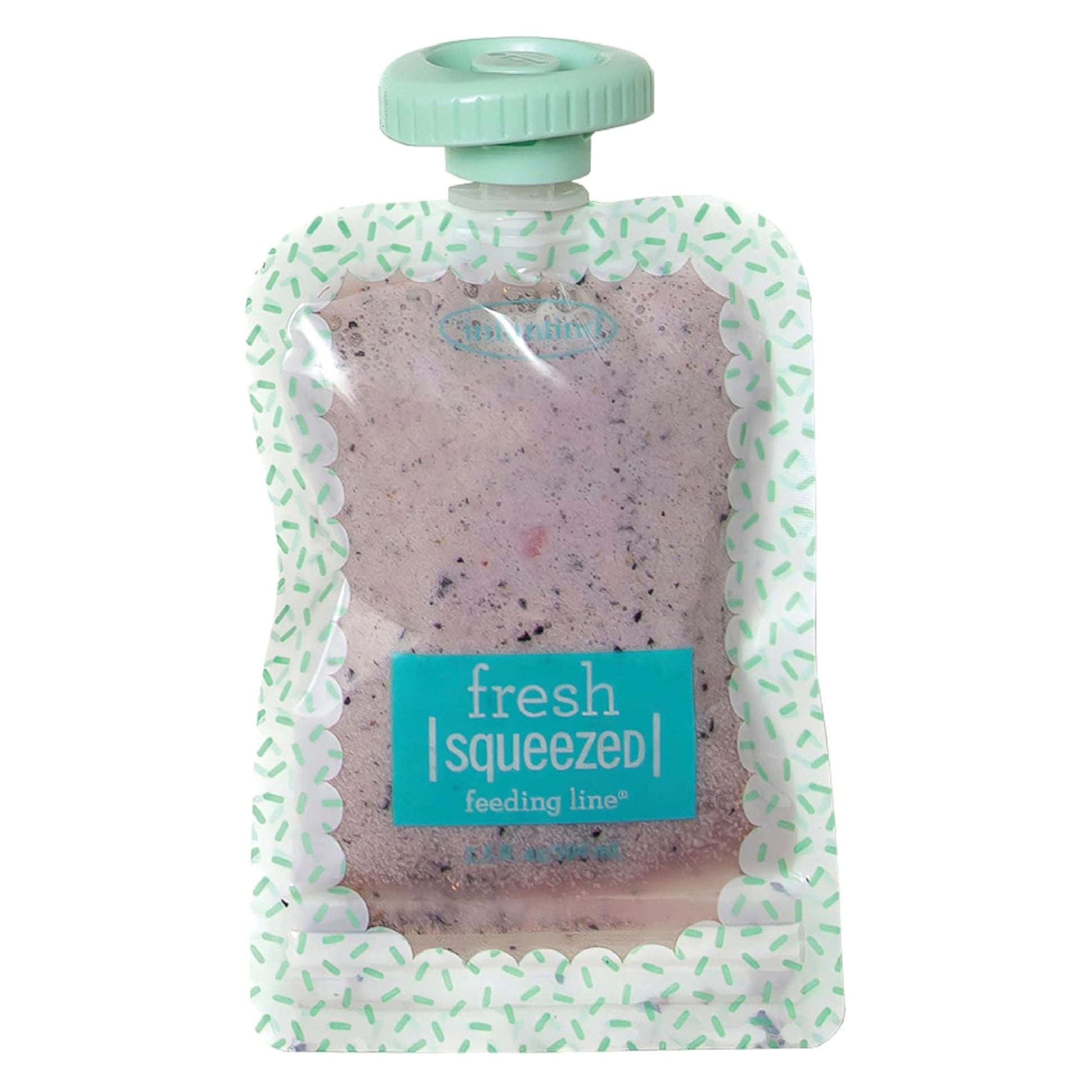 Infantino Reusable Squeeze Pouches For Homemade Baby Food, 3.5 Oz, Pack Of 25 - Bpa, Pvc, And Phthalate-Free, Freezer-Safe, With