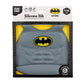 Bumkins Silicone Toddler Bib, Dc Comics Baby, Waterproof, Wipe Clean, Stain And Odor Resistant, 6-24 Months, Batman, 8.5 X 1.5 X