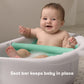 Frida Baby 4-In-1 Grow-With-Me Baby Bathtub, Baby Tub For Newborns To Toddler With Removable Bath Seat & Backrest For Bath Suppo