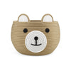Pandaear Cotton Rope Baby Basket, Baby Gift Basket Nursery Laundry Organizer With Cute Bear Design For Storage Infant Newborn Es