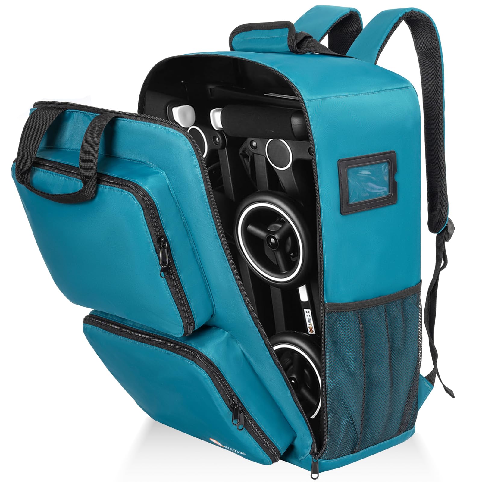Akozlin Foldable Stroller Travel Bag Backpack 14.2'X8.7'X20.5'Compatible With Gb Pockit+ All City/Gb Pockit Air All Terrain/G
