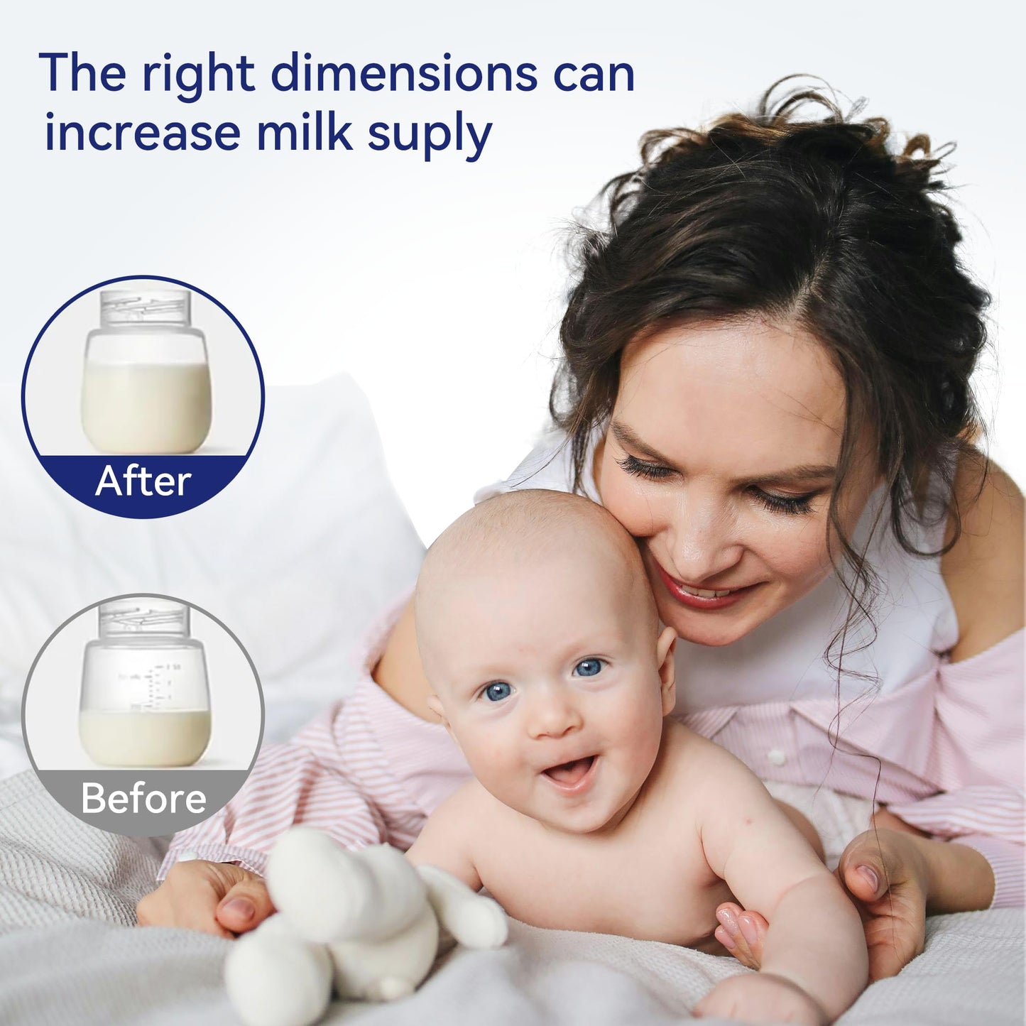 Gotocut Flange Inserts 17Mm 4Pcs Compatible With Elvie Medela Willow Go Bellababy Spectra 24Mm Flange/Shields Wearable Breast Pu