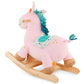 B. toys - Unicorn Rocker - Unicorn Rocking Toy - Wooden Ride-On - Classic Toys for Toddlers, Kids - 18 Months + - Rodeo Rocker -