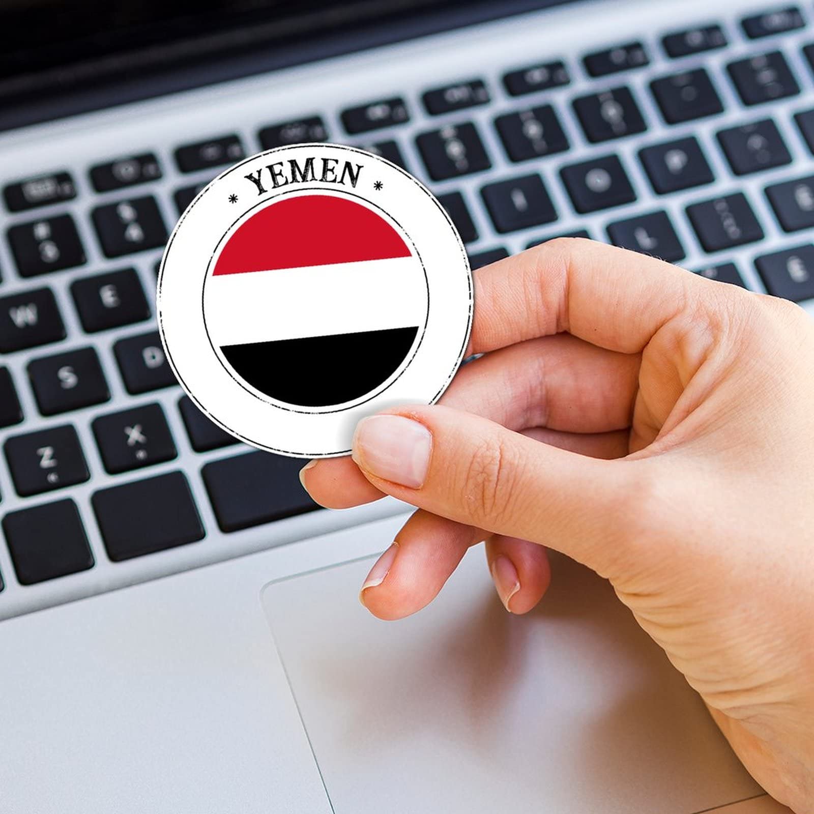 20 Pcs Yemen Flag Stickers For Kids Yemen Patriotic Stickers Popular Country Cit WBCBBB0BG821G3F