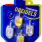 Hanukkah Dreidels - Metallic Gold And Silver Dreidel - 4 Pack Medium