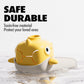 Faucet Extender For Toddlers, 2 Pack Universal Sink Extension With Water Wheel To Kids Fun Hand Washing (Yellow Shark)