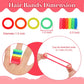 200 Pack Hair Ties Beoffer Kids Baby Toddlers Girls Elastics Hair Bands No Damage Multicolor Colorful Small Rubber Bands Ponytai