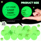 Seenelling 60 Pcs Christian Glow in The Dark Bouncy Balls Easter Jesus Bible Verse Rubber High Bouncing Balls Christian Party Fa