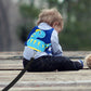 Accmor Toddler Harness With Leash, Cute Dinosaur Kids Harness + Anti Lost Wrist Link, Mini Child Harness Leash Wristband Strap B