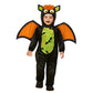 Morph Bat Costume for Babies and Kids - Infant Bat Halloween Costume with Wings for Toddlers and Boys, 3-4 Years