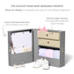 Savor | Personalized Baby Keepsake Organizer Box | Customizable Fabric Bound Acid-Free Modern Minimalist Newborn Memory Box With