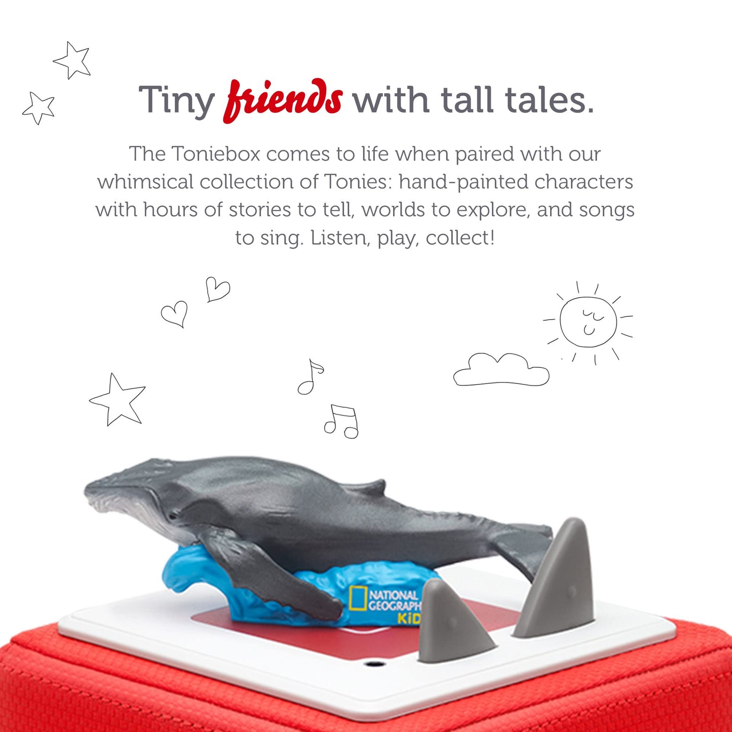 NATIONAL GEOGRAPHIC Whale Audio Play Character for Tonies