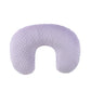 Queness Nursing Pillow Cover Breastfeeding Pillow Cases Minky Dot Slipcover (Orchid)