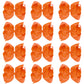 Oaoleer Big Hair Bows For Girls 12 Pcs 6 ' Orange Grosgrain Ribbon Large Boutique Bow Alligator Clips Hair Accessories For Todd