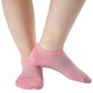 Jormatt 6 Pairs Toddler Little Girls Boys No Show Socks Thin Cotton Soft Anti Slip Low Cut Socks Breathable With Grips, Pink S