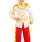 Fun Costumes Disney Cinderella Kids Prince Charming Costume Boys, Toddler Prince Charming Outfit, Royalty Halloween Jumpsuit 4T