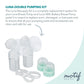 Motif Medical, Luna Double Pumping Kit, Replacement Parts For Breast Pump 21Mm
