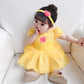 Fmyfwy Newborn Baby Girls Belle Princess Costume Halloween Christmas Birthday Romper Tutu Dress W/Headband 95