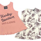 Harley-Davidson Baby Girls 2-Pack Infant Summer Dresses - Pink & Beige (18/24M)