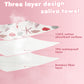 Newwiee 5 Pcs Large Towel Bib Toddler For Baby Toddler Cloth Bib Soft Pullover Baby Absorbent Full Coverage Drooling Feeding(Cut