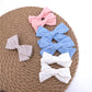 12 Pcs Linen Bow Hair Clips For Baby Girls Hair Bows Alligator Clips Accessories Infants Toddler Kids Hairgrips (Assorted B)