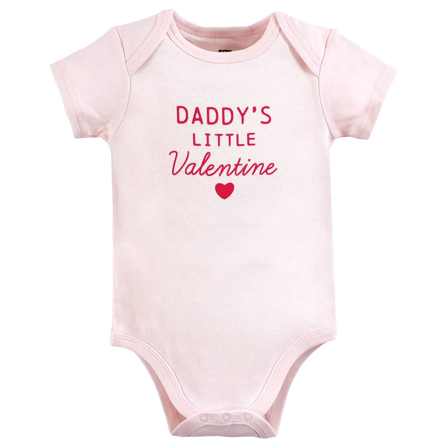 Hudson Baby Unisex Baby Cotton Bodysuits, Be Mine Valentine, 0-3 Months