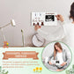 11 Pcs Pregnancy Announcement Set, Pregnancy Reveal Ideas Include Felt Letter Board Sonogram Picture Frame Baby Bodysuit Baby So