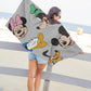 Disney Mickey Mouse & Friends Kids Bath Pool Beach Towel - Super Soft & Absorbent 100% Cotton Towel, Measures 28 X 58 Features,