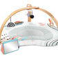 Skip Hop Baby Play Gym Montessori-Inspired 3-in-1 Sensory Tummy Time Activity Mat with 25+ Developmental Activities 4 Toys and 5