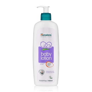 Himalaya Baby Lotion With Olive Oil And Almond Oil, Free From Parabens, Mineral Oil & Lanolin, Dermatologist Tested, 13.53 Oz (4