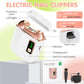 Electric Nail Clipper With Led Light, Usb Rechargeable Nail Trimmer, 3-Speed Fingernail Manicure For Baby, Kids, Seniors, And Ad