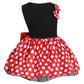Ibtom Castle Toddler Little Baby Girl Polka Dots Princess Mini Costume First Birthday Outfits Fancy Dresses Up Pageant Party Cos