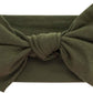 Babygiz Baby Girl Headbands-Infant,Toddler Cotton Handmade Hairbands With Bows Child Hair Accessories (Khaki Green)