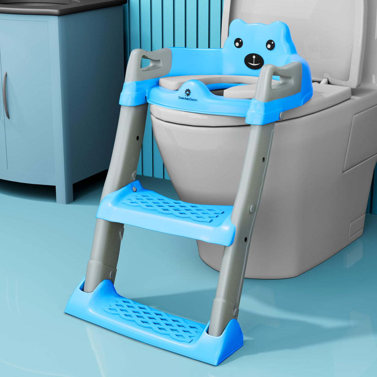 Staranddaisy Baby Potty Seat  Potty Seat For Kids 15 Years/Ladder Potty Training Seat With Comfortable Soft Cushion, AntiSkid